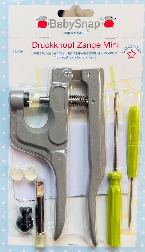 BabySnap Mini-Zange Für Druckknöpfe - Ideal Für T3, T5 & T8 Snaps An Babykleidung