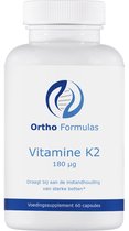 Vitamine K2 - 180 mcg - 60 capsules - MK-7 - menaquinon - opname calcium - botontwikkeling