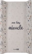 FreeON Aankleedkussen voor baby's - Verschoonkussen - Verzorgingsmatras met harde bodem - Miracle - Beige