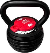 AJ-Sports Verstelbare Kettlebell 9kg - Kettlebells - Gewichten - Krachttraining - Halters - Verstelbaar gewicht - Fitness - Gietijzer - Conditie en Krachttraining
