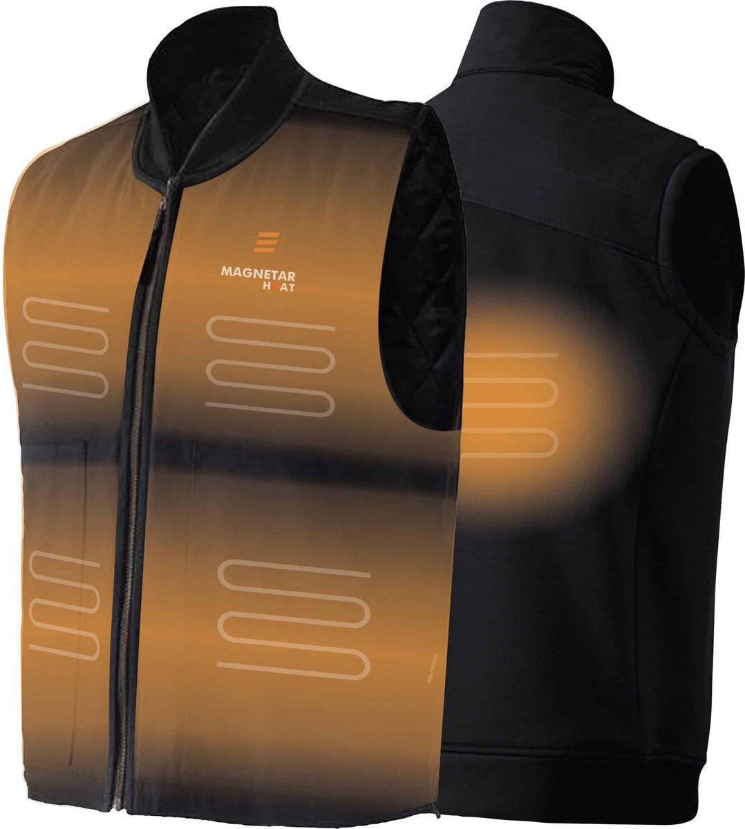 Verwarmde Werk Bodywarmer - Magnetar Heat - Verwarmd Vest - Zwart - Voor Mannen en Vrouwen - Maat M - Incl. Powerbank en oplader kabel - Unisex - Geschikt voor in de Werkplaats