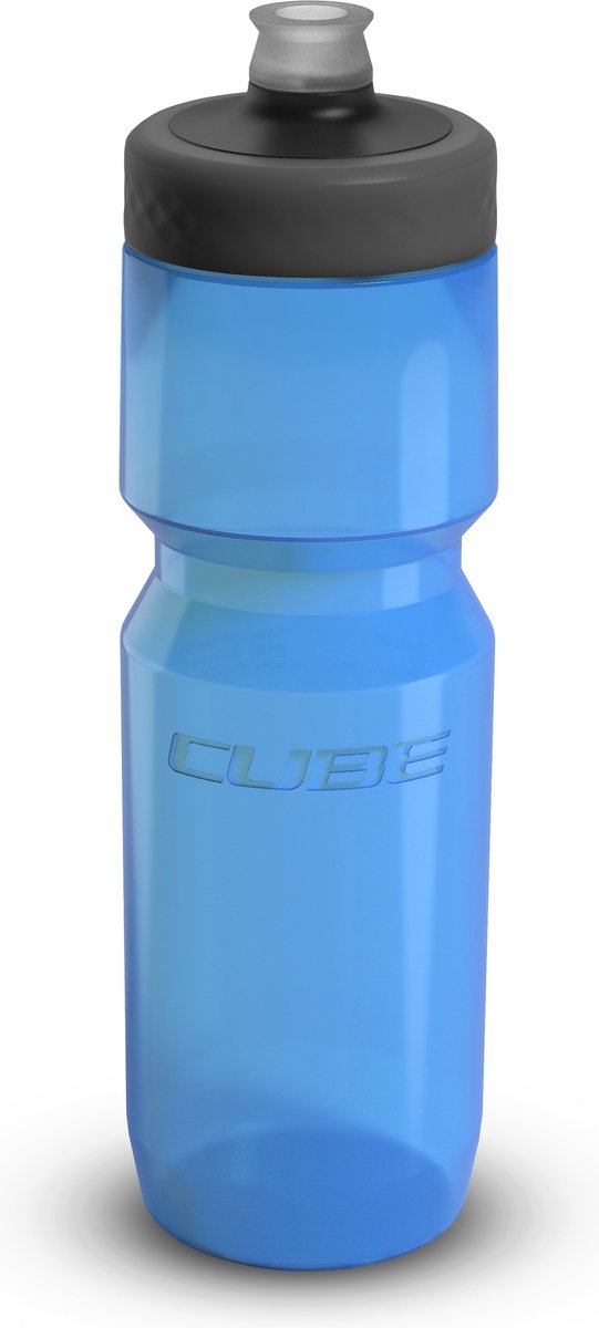 CUBE Waterfles Grip - Bidon - Grote schroefdop - BPA-Vrij -PP/HET - 0.75 Liter - Blauw