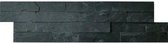 Stonepanel Schiste flatface antraciet slate 15x60x1/2