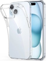 ESR Project Zero Hoesje Geschikt voor Apple iPhone 15 - Back Cover Transparant - Flexibel TPU - Doorzichtig