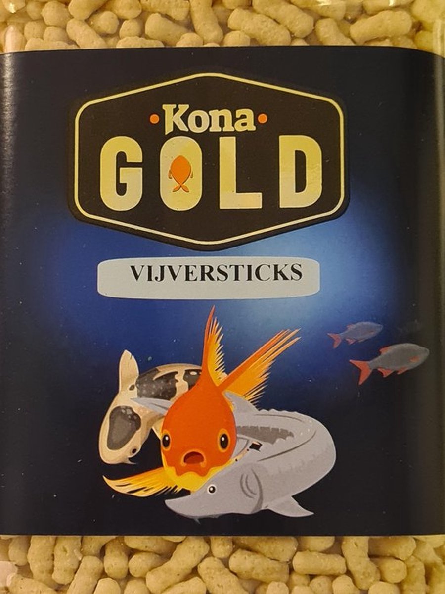 KonaGold Vijversticks 15 liter - Vijvervoer Vijvervissen Vissenvoer