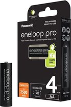 Panasonic eneloop pro - Oplaadbare batterij - AA/Mignon NiMH-batterij - 4 stuks