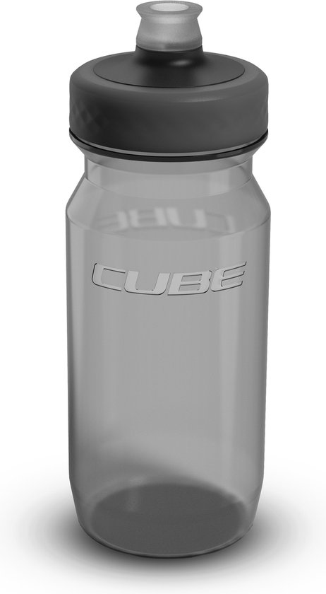 CUBE Waterfles Grip - Bidon - Grote schroefdop - BPA-Vrij -PP/HET - 0.5  Liter - Zwart | bol