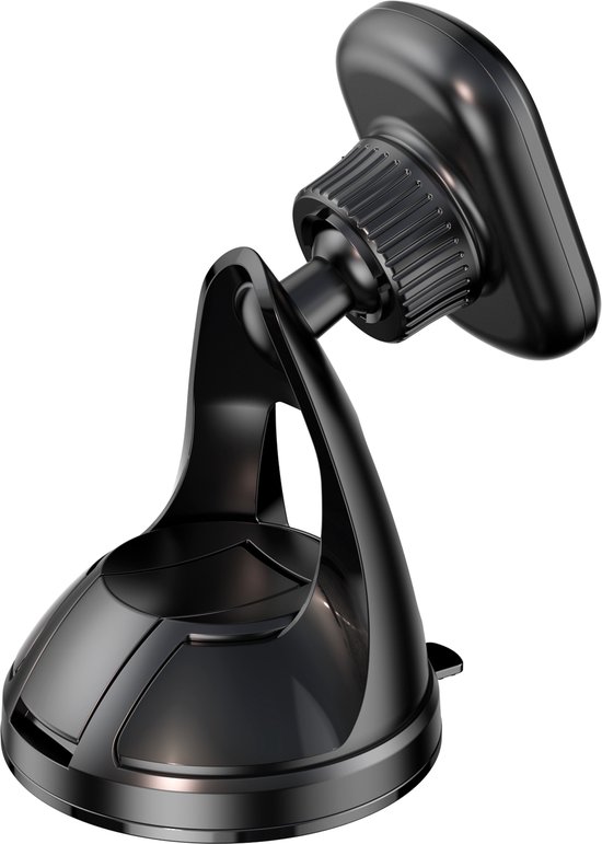Mobiele Telefoonhouder Met Vacuum Vacuüm Magnetische Telefoonhouder Voor Auto - 360° Verstelbaar - Met Zuignap - Voor IPhone & Android 360 Graden Draaibaar