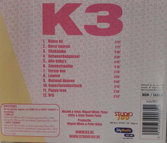K3 - Kuma He (CD)