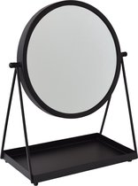 LOFT42 Tafelspiegel Vonki - Zwart - Metaal - 49x40x21