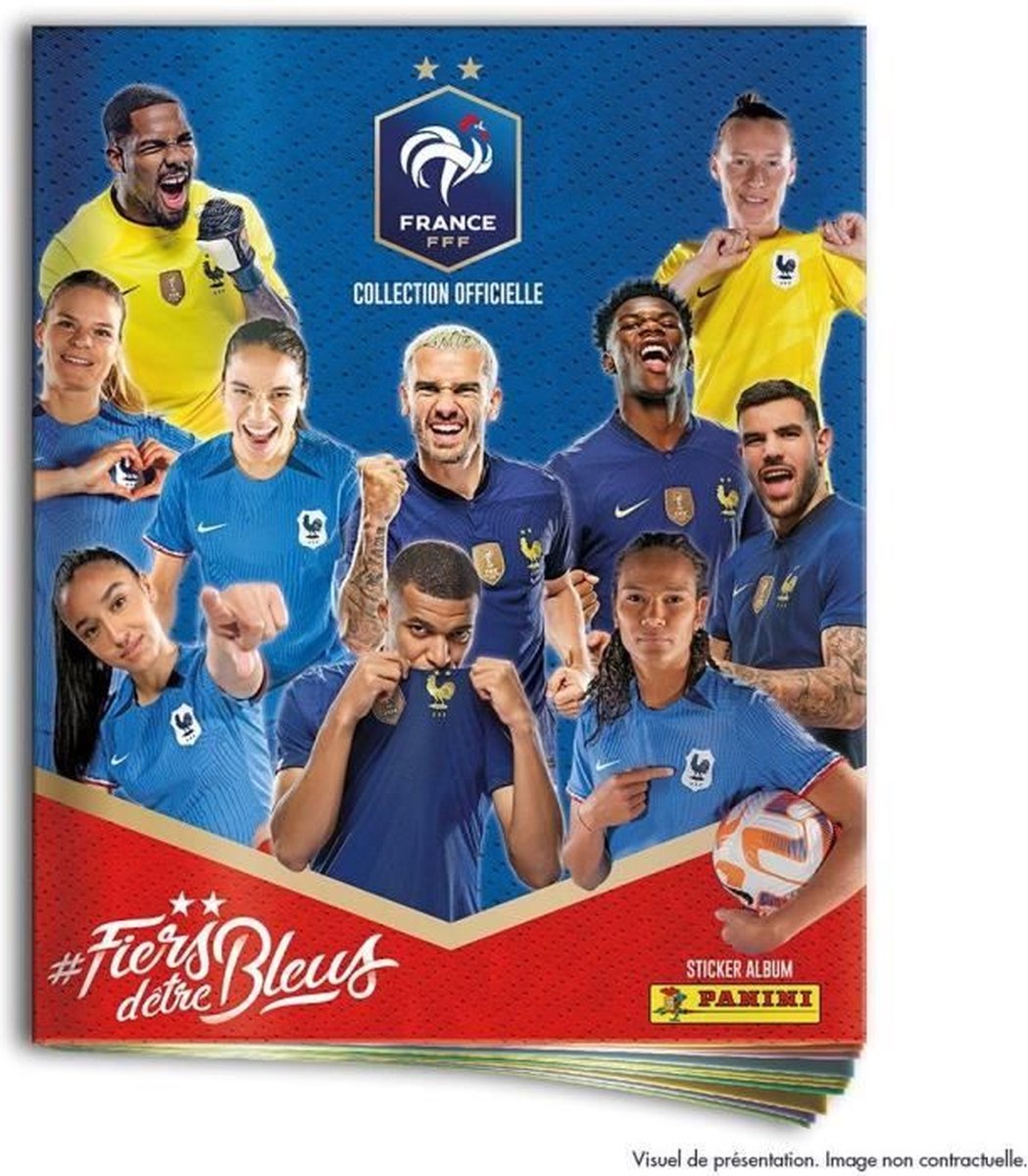 Equipe de FRANCE de football Petit Ballon de Football FFF - Collection  Officielle Taille 1