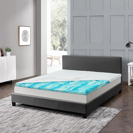 Topper / Surmatelas / Surmatelas - 140 x 200 cm - H2 / H3 - Mémoire de forme