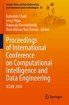 Proceedings of International Conference on Computational Intelligence and Data E