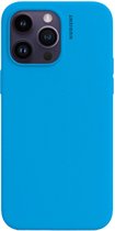 Nudient Base Case iPhone 14 Pro Max Vibrant - Blauw