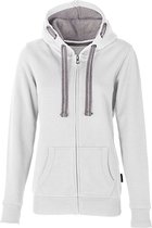 Women's Hooded Jacket met ritssluiting Off White - S