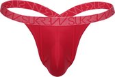 Sukrew Bubble String Deep Coral - Taille XS - String Homme - String pour homme