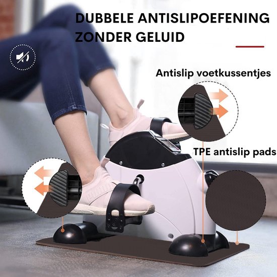 Eloneo Mini Hometrainer 2in1 - Arm & Been Trainer - Gemotoriseerd - 12