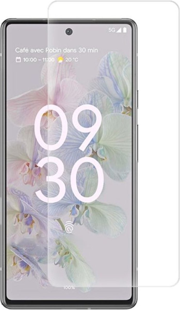 Beschermlaagje - Google Pixel 6A - Gehard glas - 9H - Screenprotector