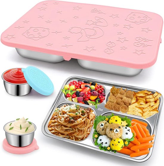 ISSEVE Lot De 6 Boîtes à Goûter Réutilisables En Silicone De 226,8 G