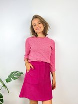 b.young BYDISUNE SKIRT - Very Berry Pink