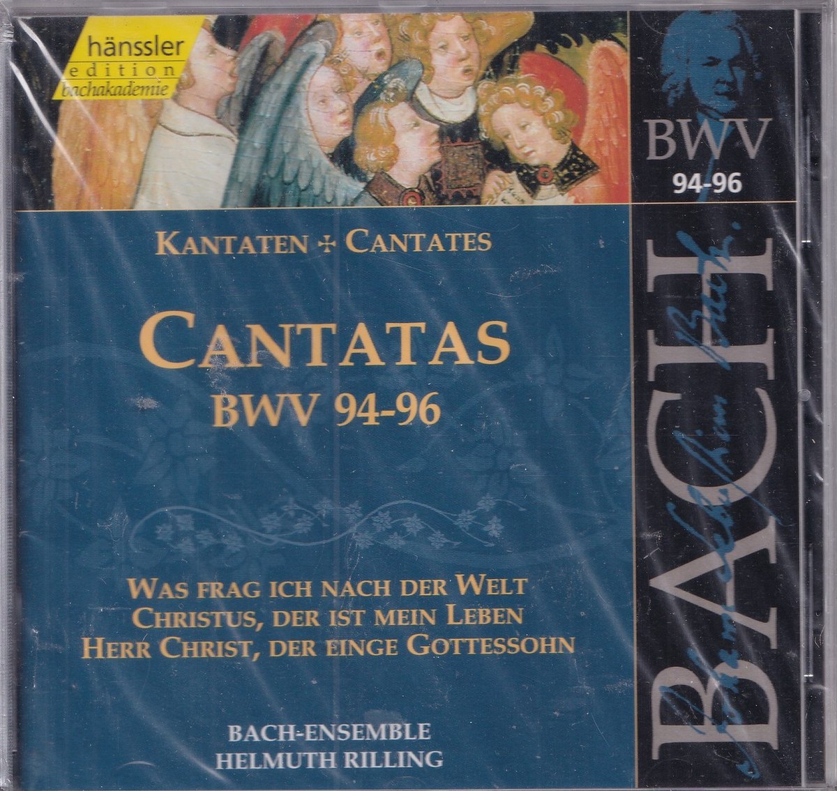 Bach-Ensemble, Helmuth Rilling - J.S. Bach: Cantatas Bwv 94-96 (CD)