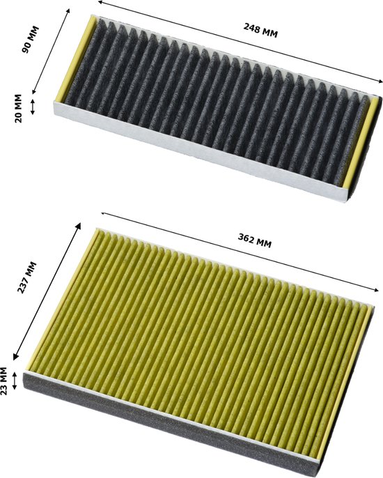 Scanpart Filtre pour Hotte