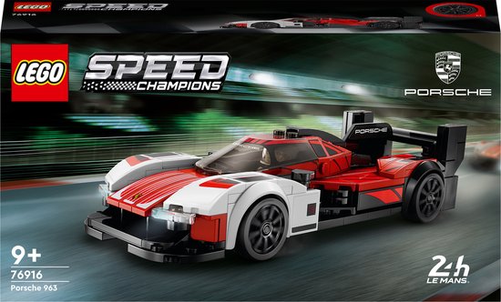 LEGO Speed Champions Porsche 963 Auto Speelgoed Set - 76916 | bol