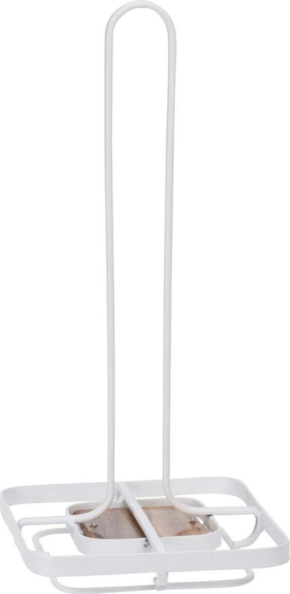 Keukenrol/keukenpapierhouder van chroom 30 cm - Keukenbenodigdheden/keukenaccessoires - Keukenrolhouders - Keukenpapierhouders
