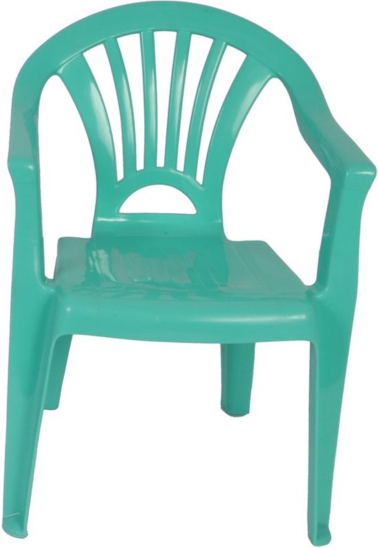 Chaise enfant vert menthe - Mobilier de jardin - Chaises d'intérieur /  extérieur en... | bol.com