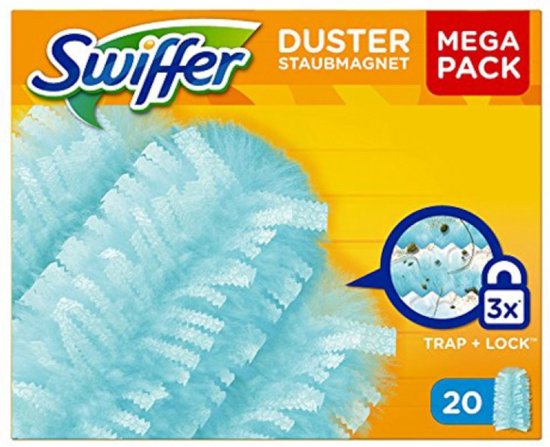 SWIFFER Duster Recharge plumeau 20 pièces pas cher 