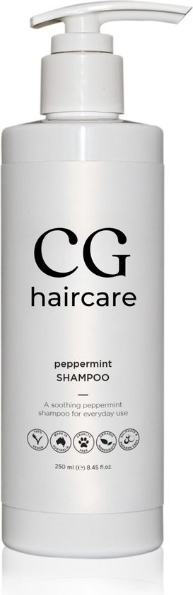 CG Haircare - Peppermint Scalp Shampoo - 250ml - hoofdhuid - CG methode ...