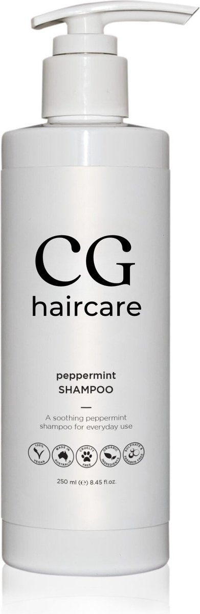 CG Haircare - Peppermint Scalp Shampoo - 250ml - hoofdhuid - CG methode