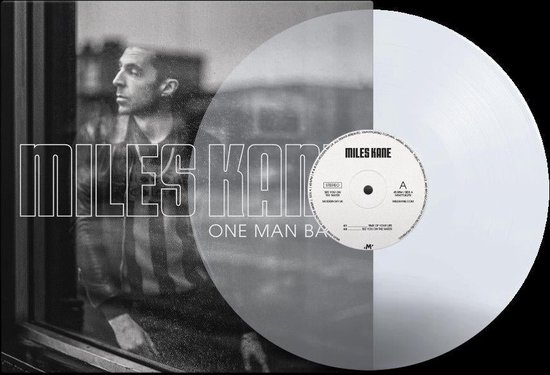 Miles Kane 'One Man Band' albumhoes met transparante LP.