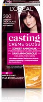L’Oréal Paris Casting Crème Gloss 360 Cherry Chocolate - Kersenzwart - Haarverf