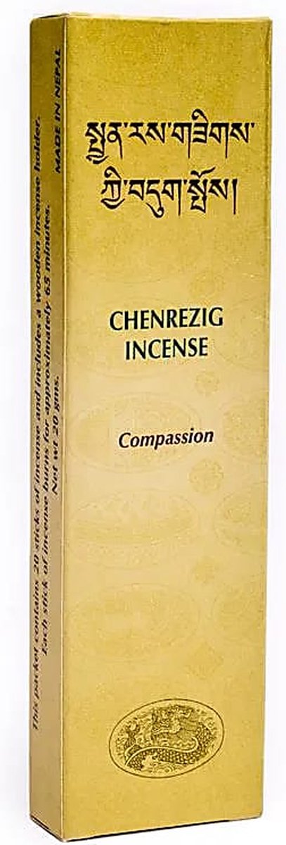 Goedkoopste Wierook Tibetaans Chenrezig Compassion - 20st