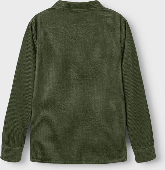 Name it hemd jongens - groen - NKMnusonni - maat 122/128
