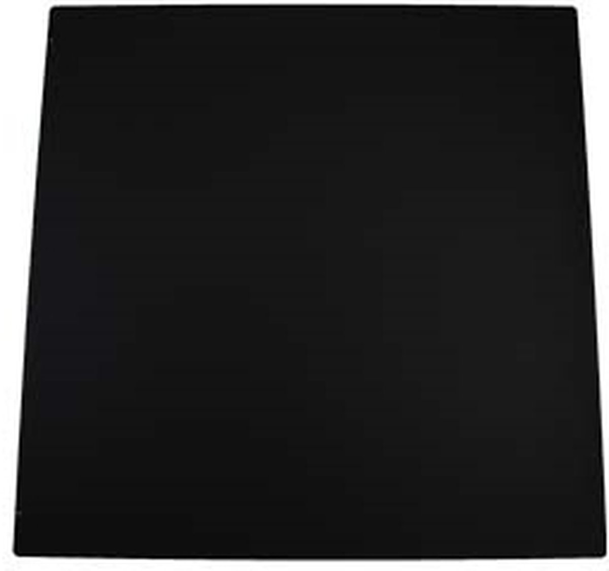 Vloerplaat Houtkachel - Zwart Staal - 700x700mm - Tot 600° - 2mm gepoedercoat staal