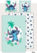 Disney Lilo & Stitch Dekbedovertrek Aloha - Eenpersoons - 140 x 200 - Katoen