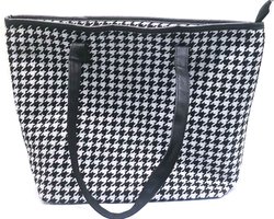 Tas Dames - Shopper - 41x31x13,5 cm - Grijs en Zwart