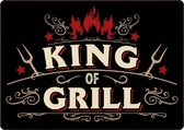 Bord Blik King of Grill (h)