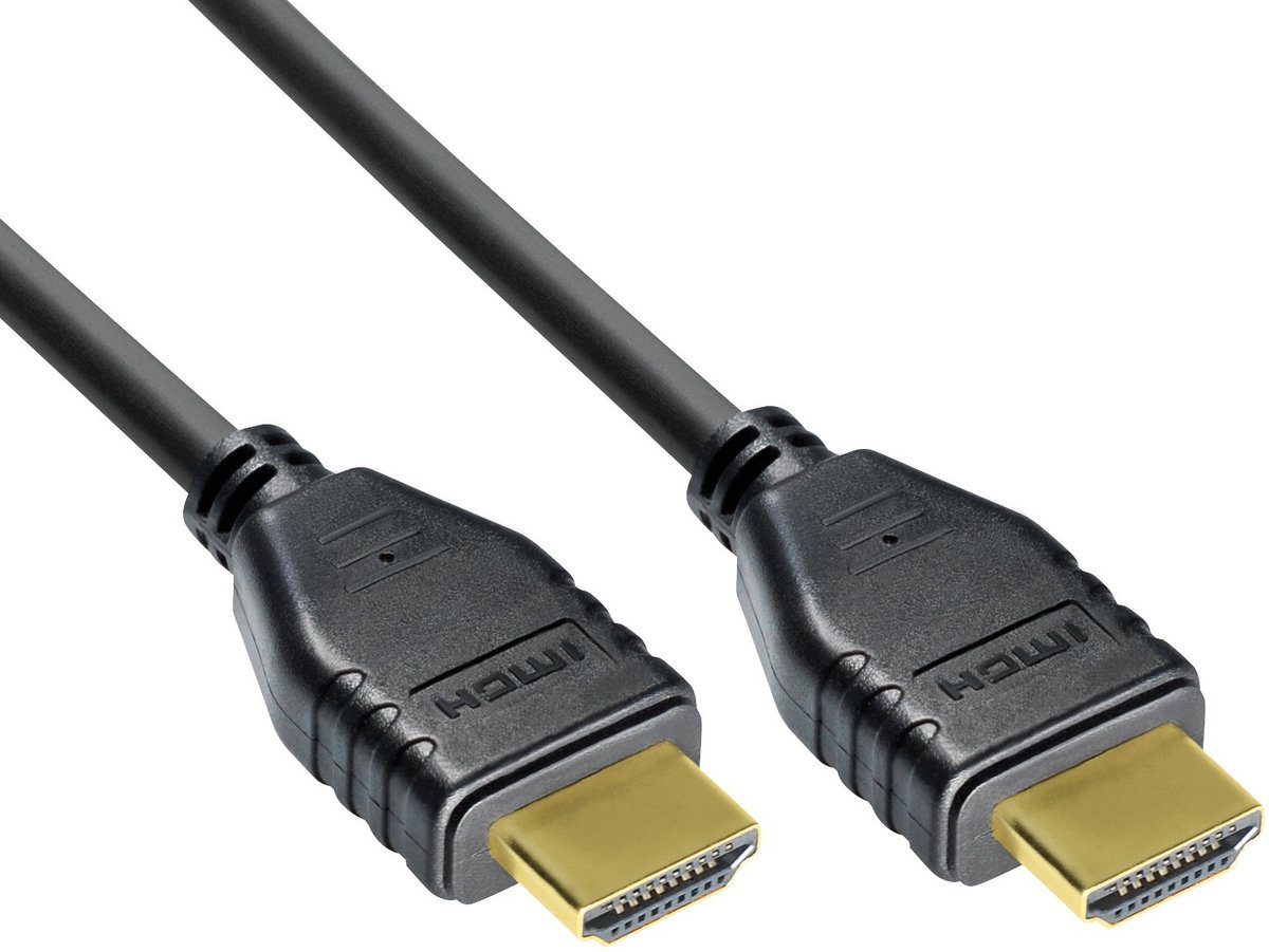 HDMI kabel - HDMI2.1 (8K 60Hz + HDR) - CU koper aders / zwart - 2 meter