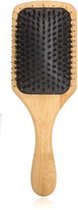 Frazimashop-Haarborstel - Hout - Natuurlijke Borstel - Anti Klit 25 x 8 cm (854- brush hair bamboe.