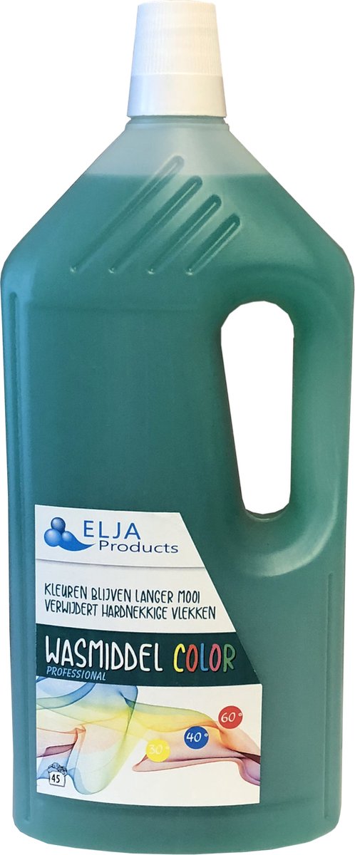 Elja Vloeibaar Wasmiddel | 2L | Gekleurde was