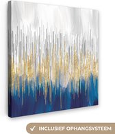 Canvas - Olieverf - Abstract - Schilderij - Kunst - 20x20 cm - Interieur - Woondecoratie