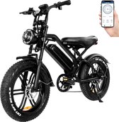 Comfort Inz V20 - Fatbike - E Bike - 250W - 15Ah - Hydraulische Remmen Model - Zwart