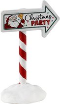Lemax - Christmas Party Sign