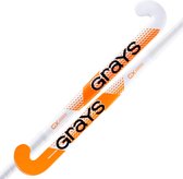 Grays composiet hockeystick GX1000 Ultrabow Sen Stk Wit / Oranje - maat 36.5L