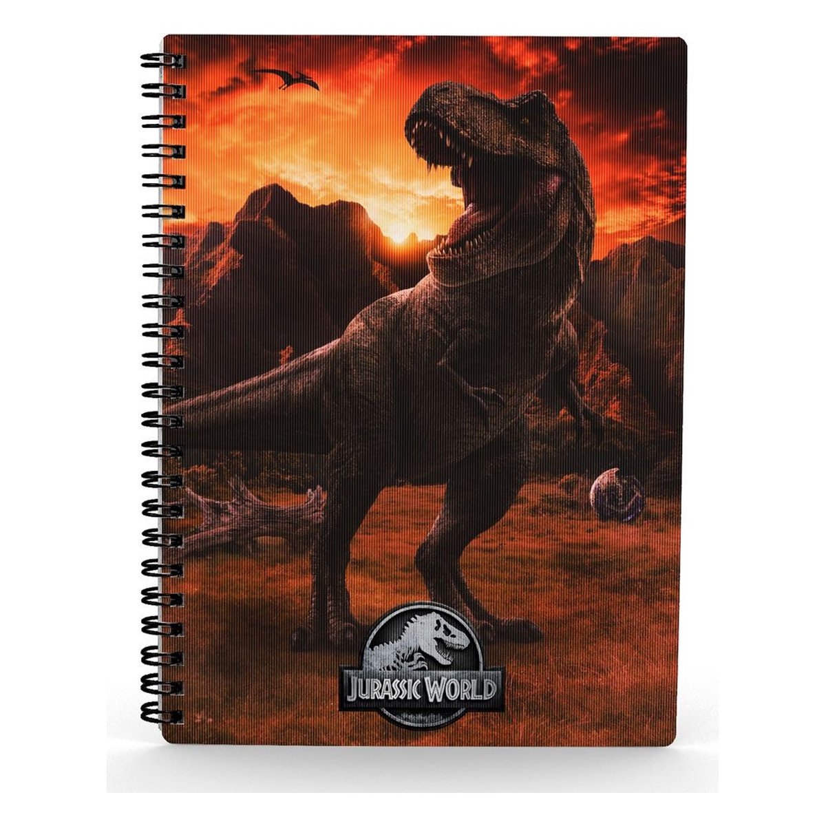 SD Toys Jurassic World Notitieboek 3D-Effect Into The Wild Multicolours