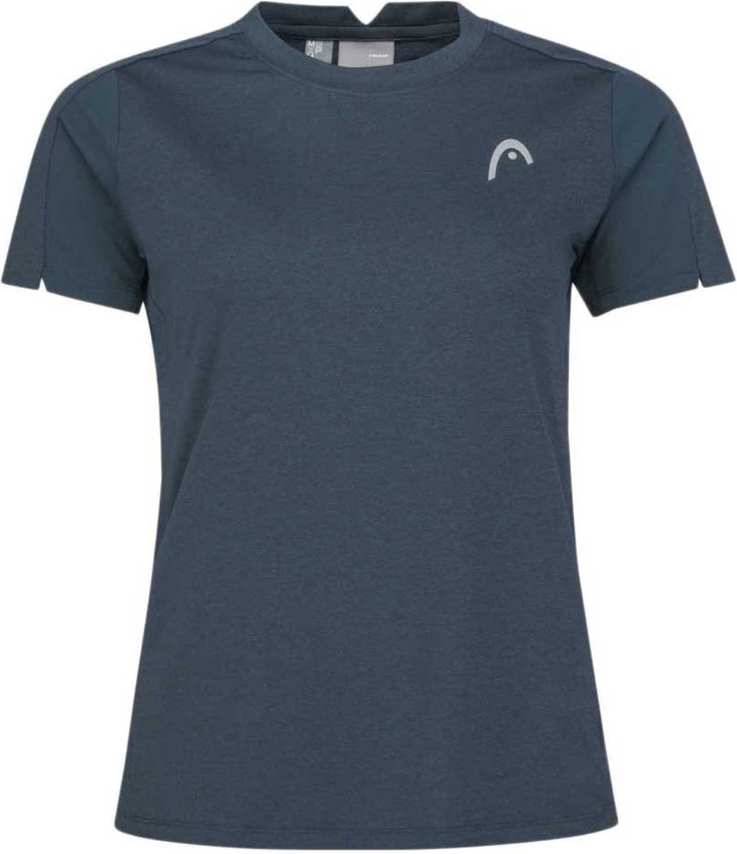 Head Racket Padel Tech T-shirt Met Korte Mouwen Blauw L Vrouw