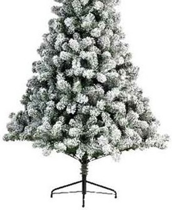 Kunst kerstboom Imperial pine - 220 tips - met sneeuw - 120 cm | bol.com